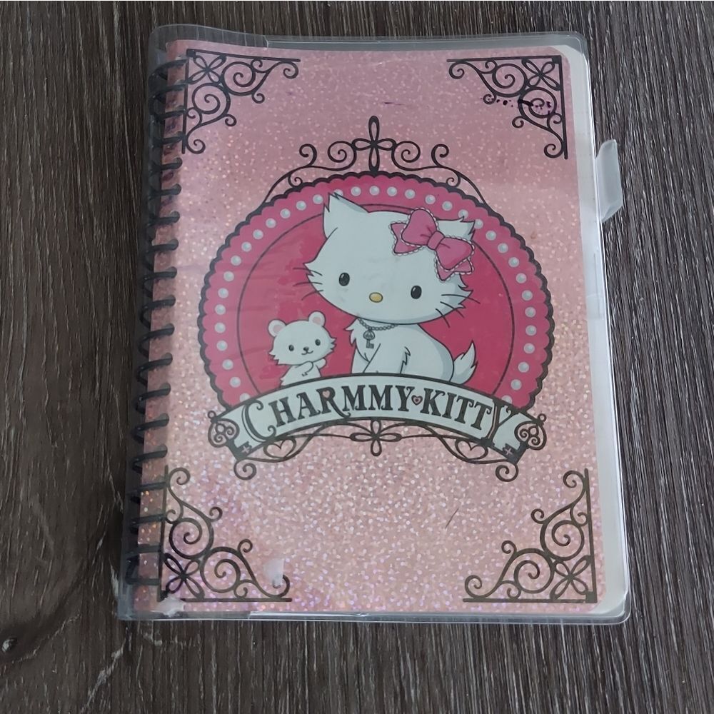 Sanrio Charmmy Kitty Pink Glitter Notebook